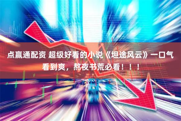 点赢通配资 超级好看的小说《坦途风云》一口气看到爽，熬夜书荒必看！！！